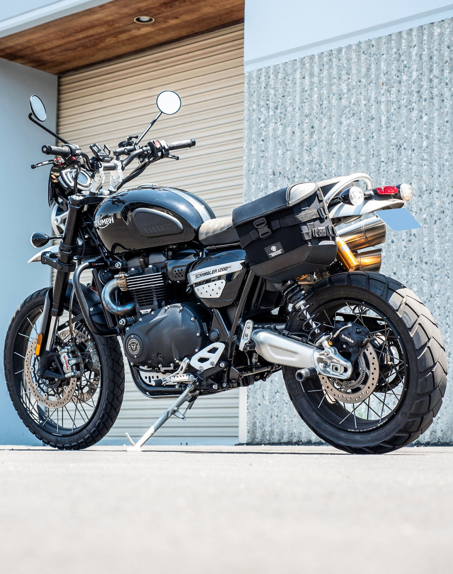 10L - Incognito Quick Mount Small Triumph Scrambler 1200 (2018+) Solo Saddlebag (Left Only) v1