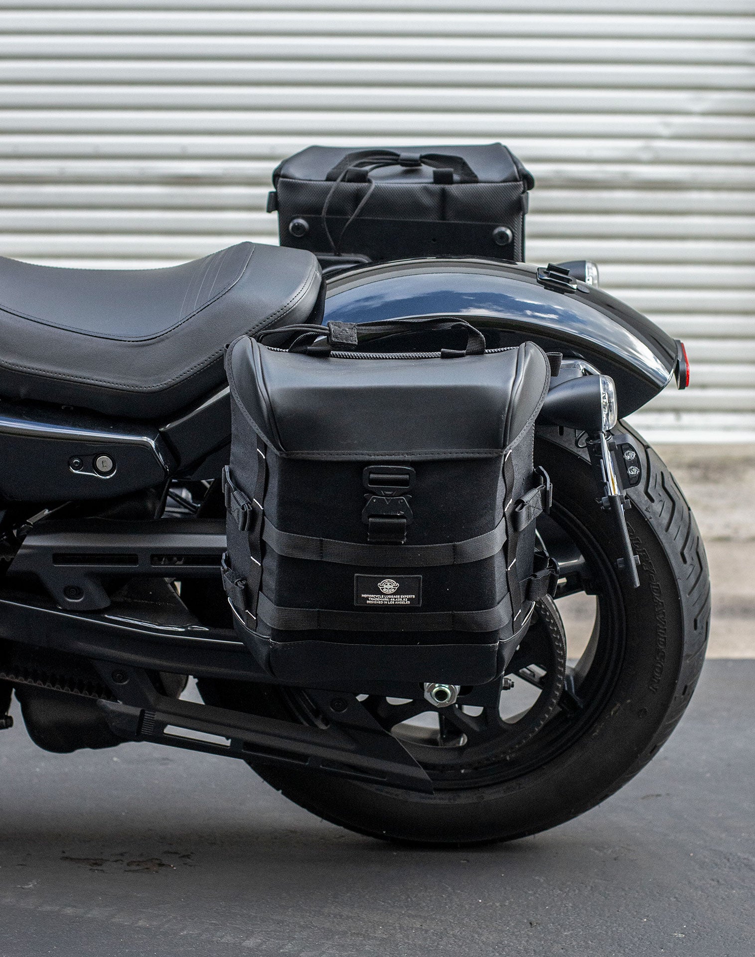 15L - Incognito Quick Mount Medium Harley Sportster Nightster 2024 Solo Saddlebag (Left Only) Vertical 2 