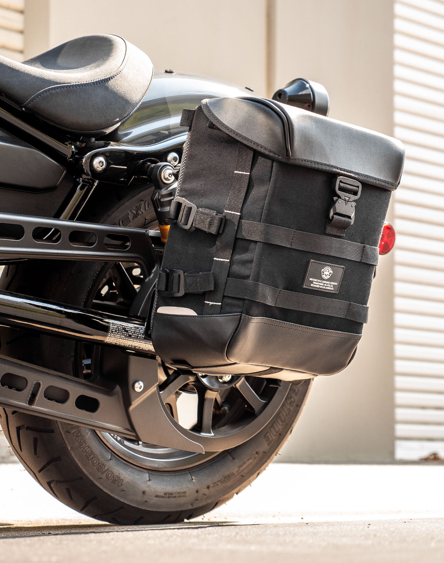 15L - Incognito Quick Mount Medium Yamaha Bolt Solo Saddlebag (Left Only)