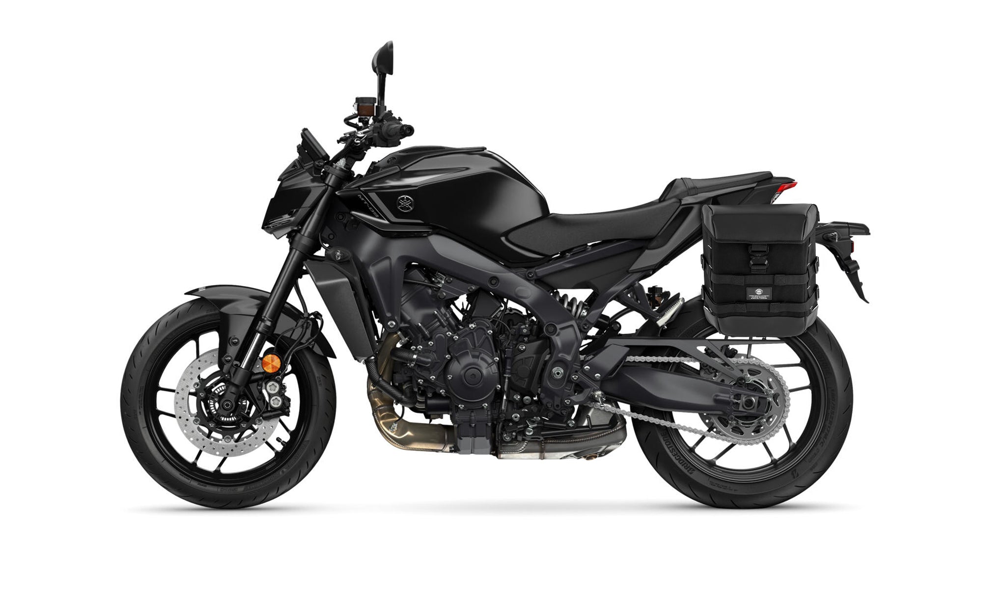 15L - Incognito Quick-Mount Medium Yamaha MT-09 Solo Saddlebag (Left Only) @expand