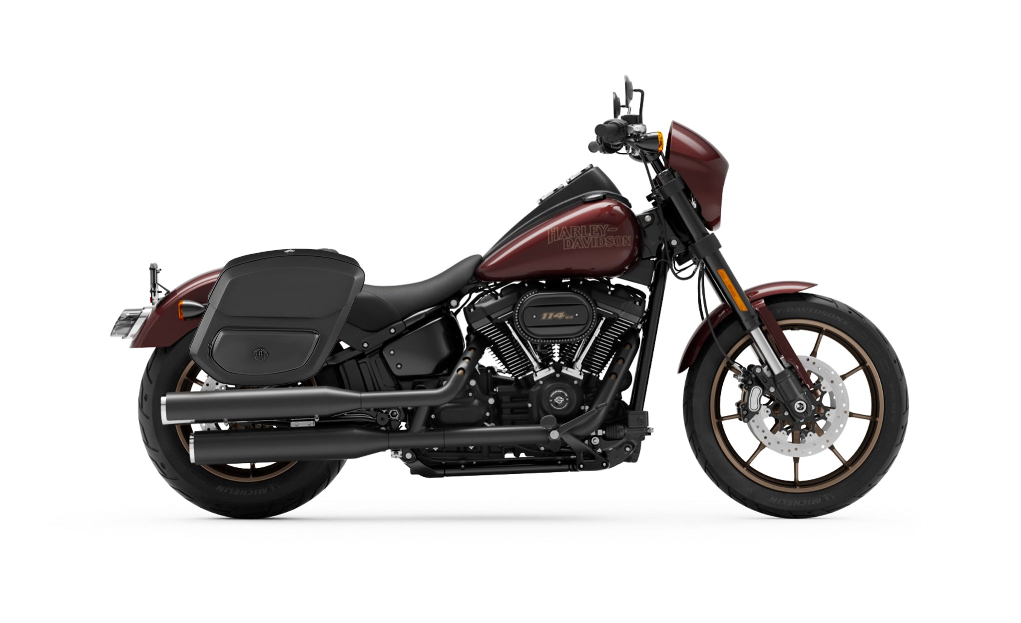 20L - Ironclad Quick-Mount Medium Harley Softail Low Rider S FXLRS Hard Solo Saddlebag (Right Only) @expand