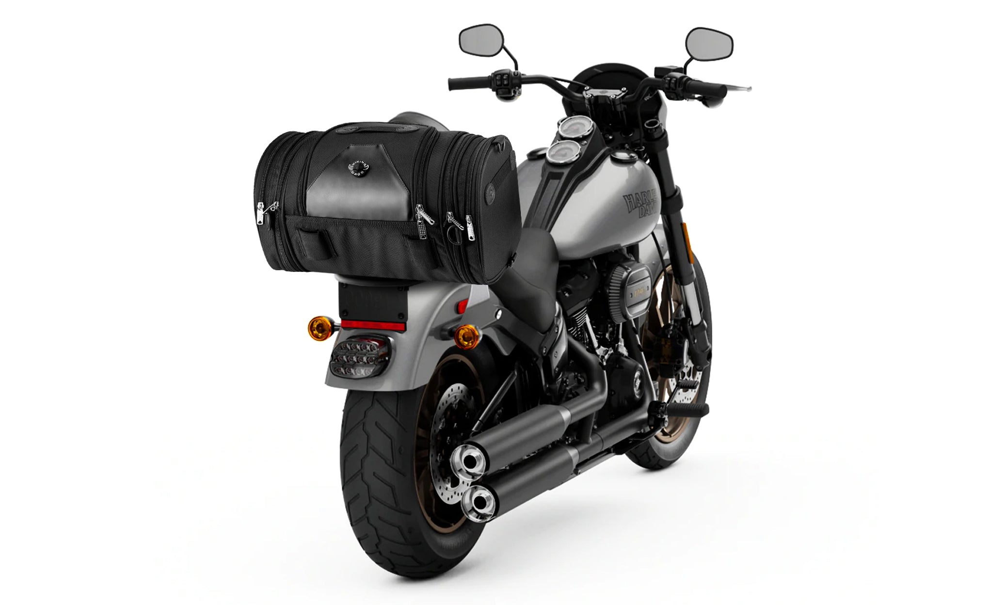 22L - Axwell Medium Ducati Motorcycle Sissy Bar Bag on Bike @expand