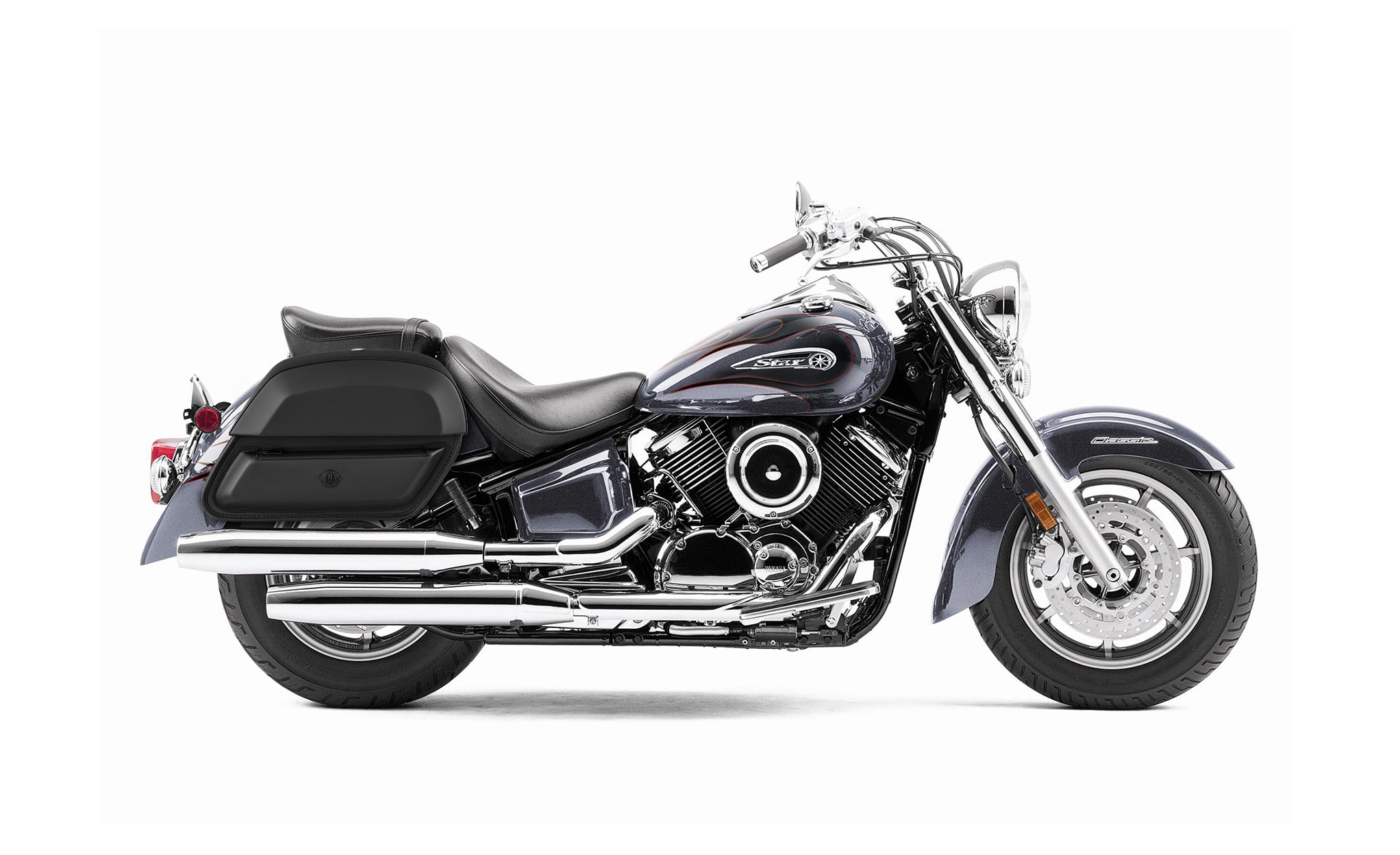 Yamaha v star 1100 saddlebags sale