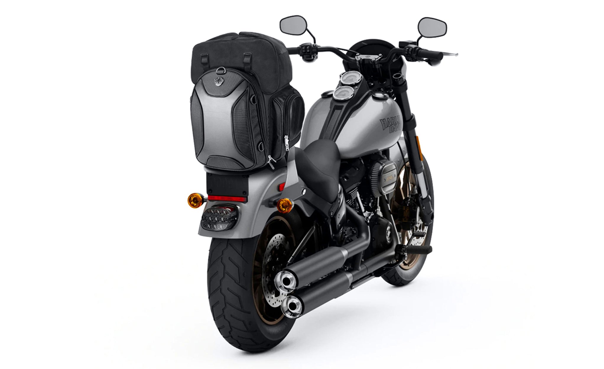 34L - Dagr Extra Large Ducati Motorcycle Sissy Bar Bag on Bike @expand