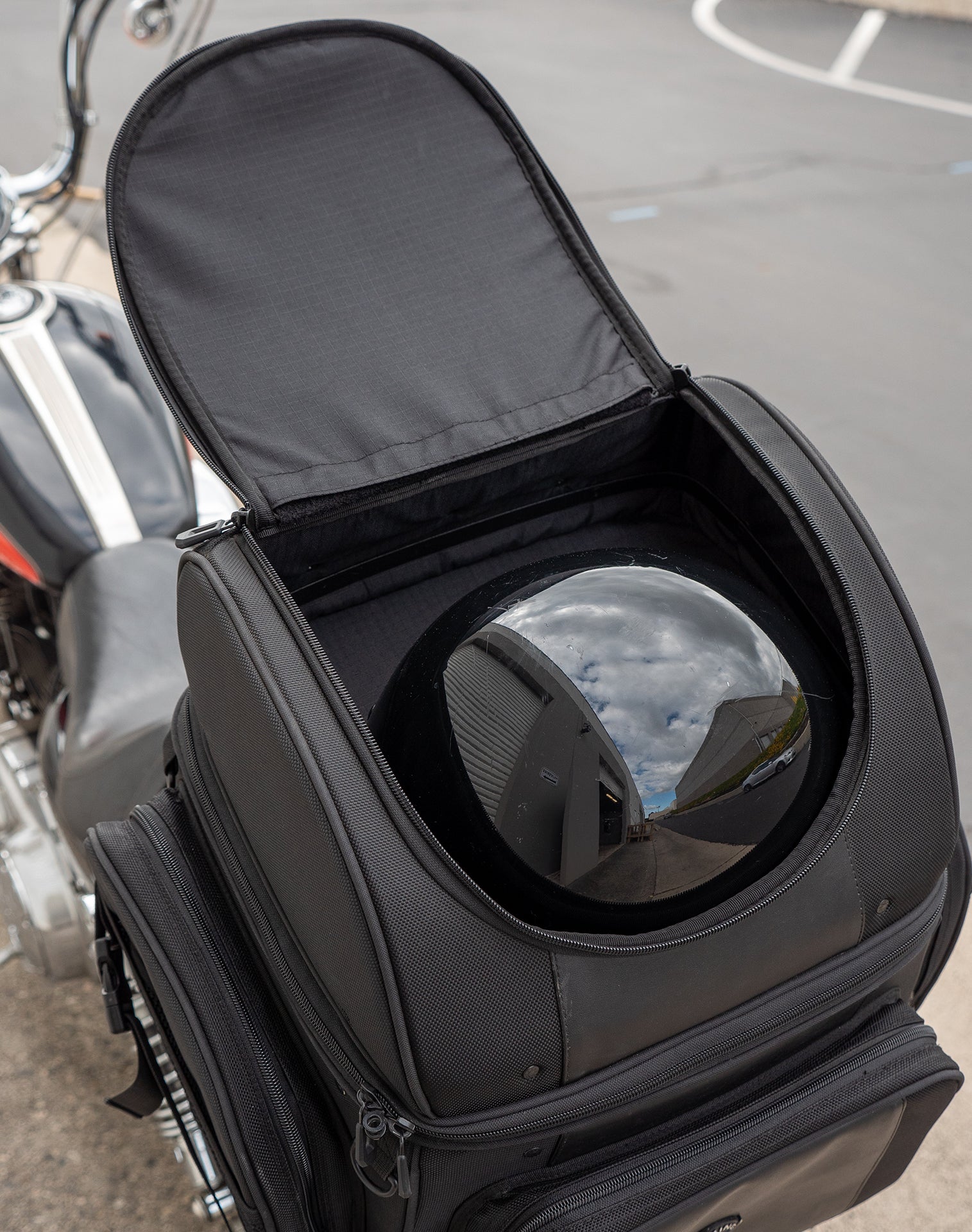52L - Galleon XL Motorcycle Seat Luggage