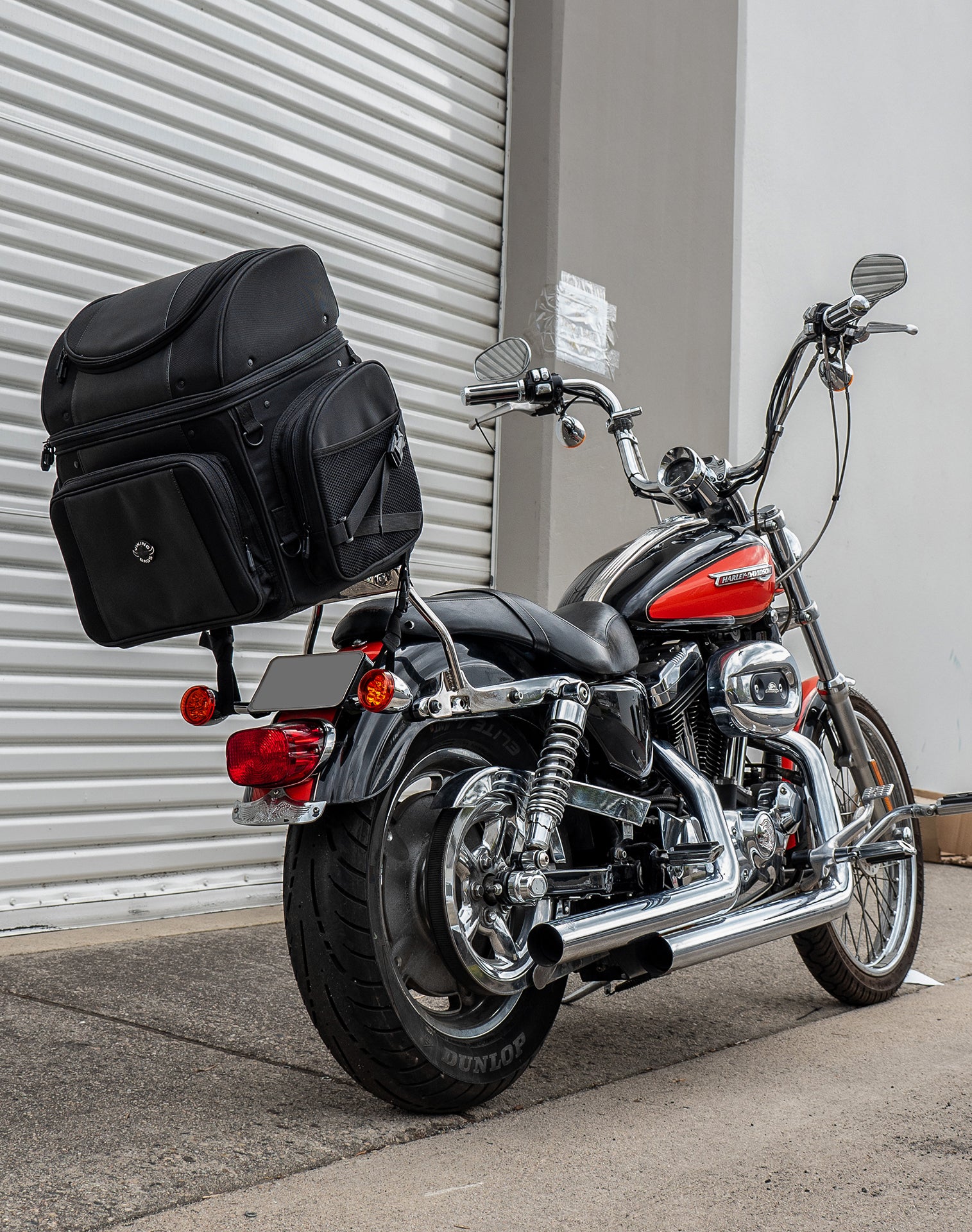 52L - Galleon XL Victory Motorcycle Sissy Bar Bag