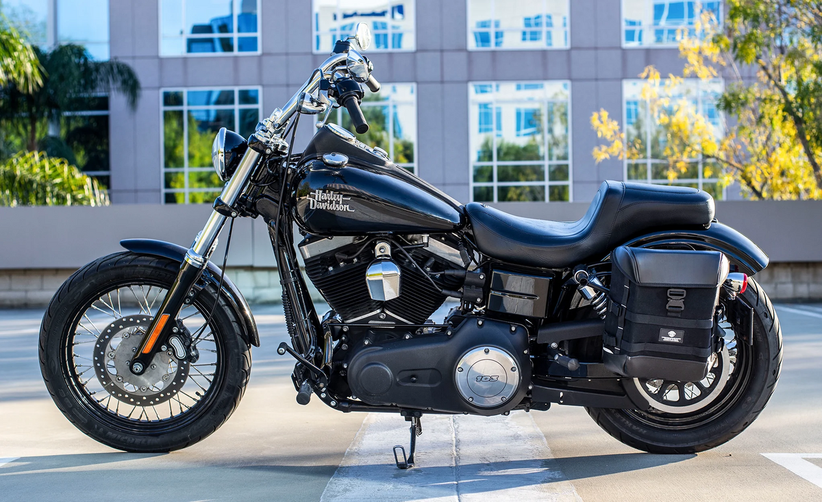 Viking 15L Incognito Medium Harley Davidson Dyna Low Rider S FXDLS Solo ...