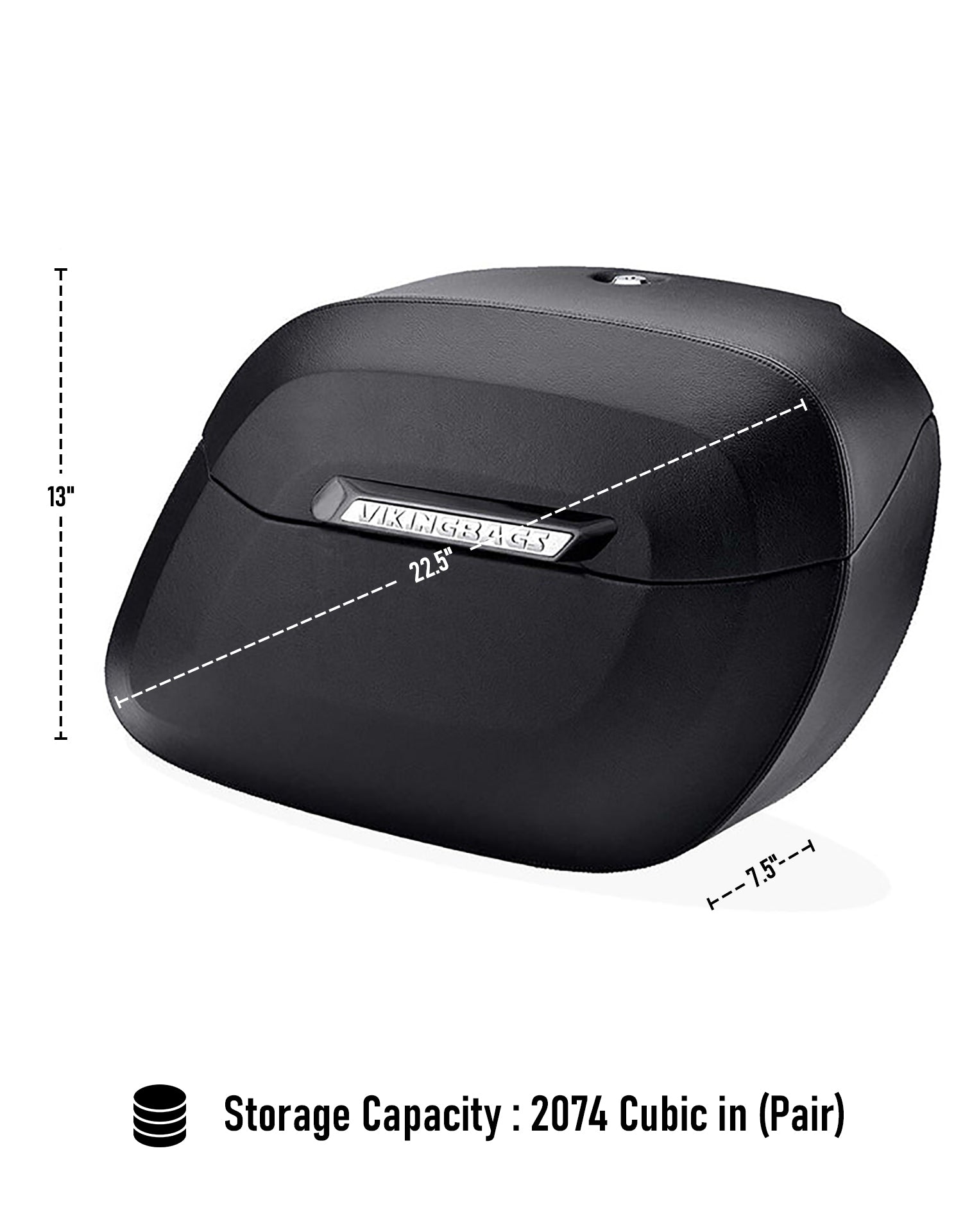 Iron 883 hot sale hard saddlebags