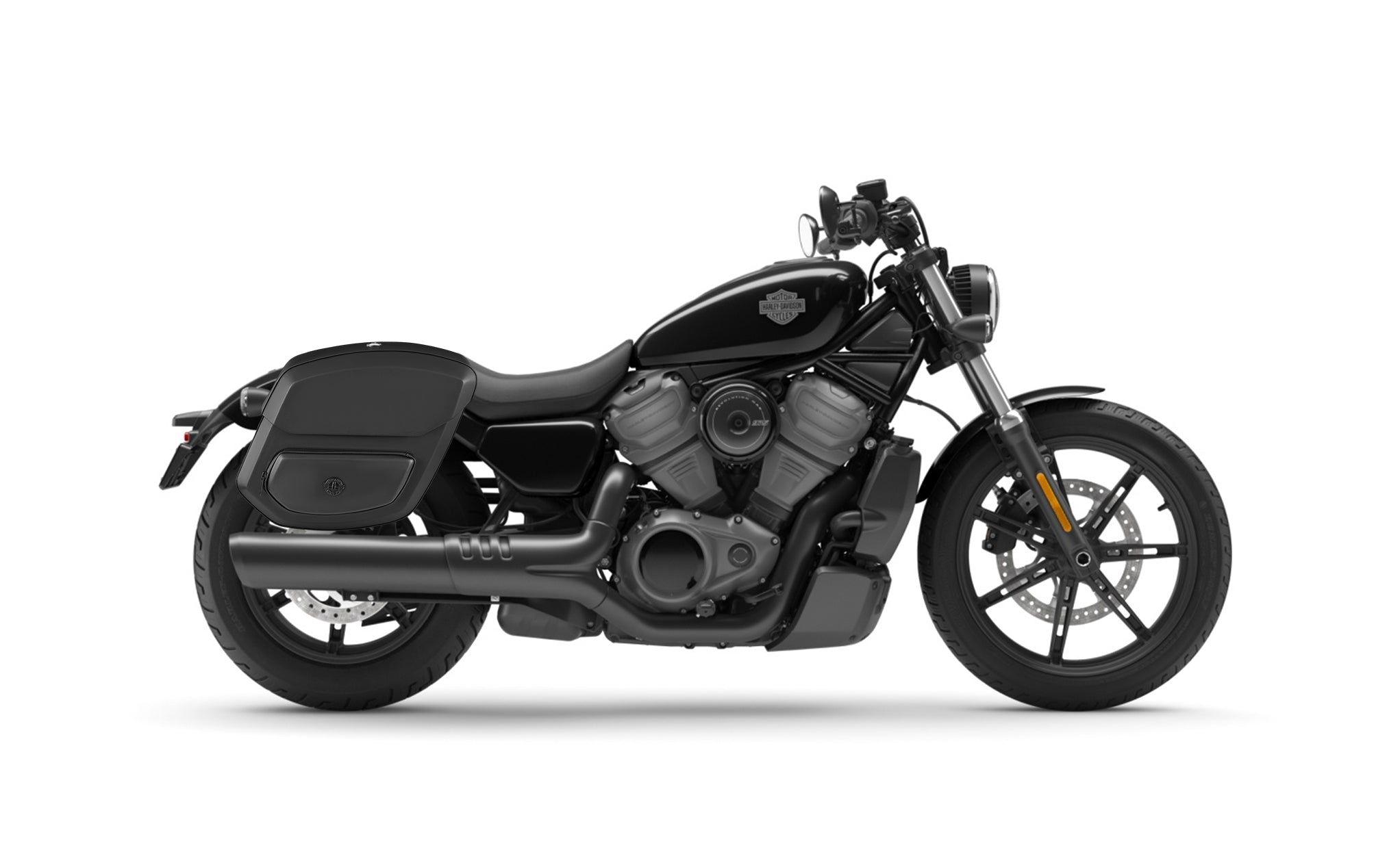 Viking 20L Ironclad Quick Mount Medium Harley Sportster Nightster 2024 Hard Solo Saddlebag Right Only Bag on Bike @expand