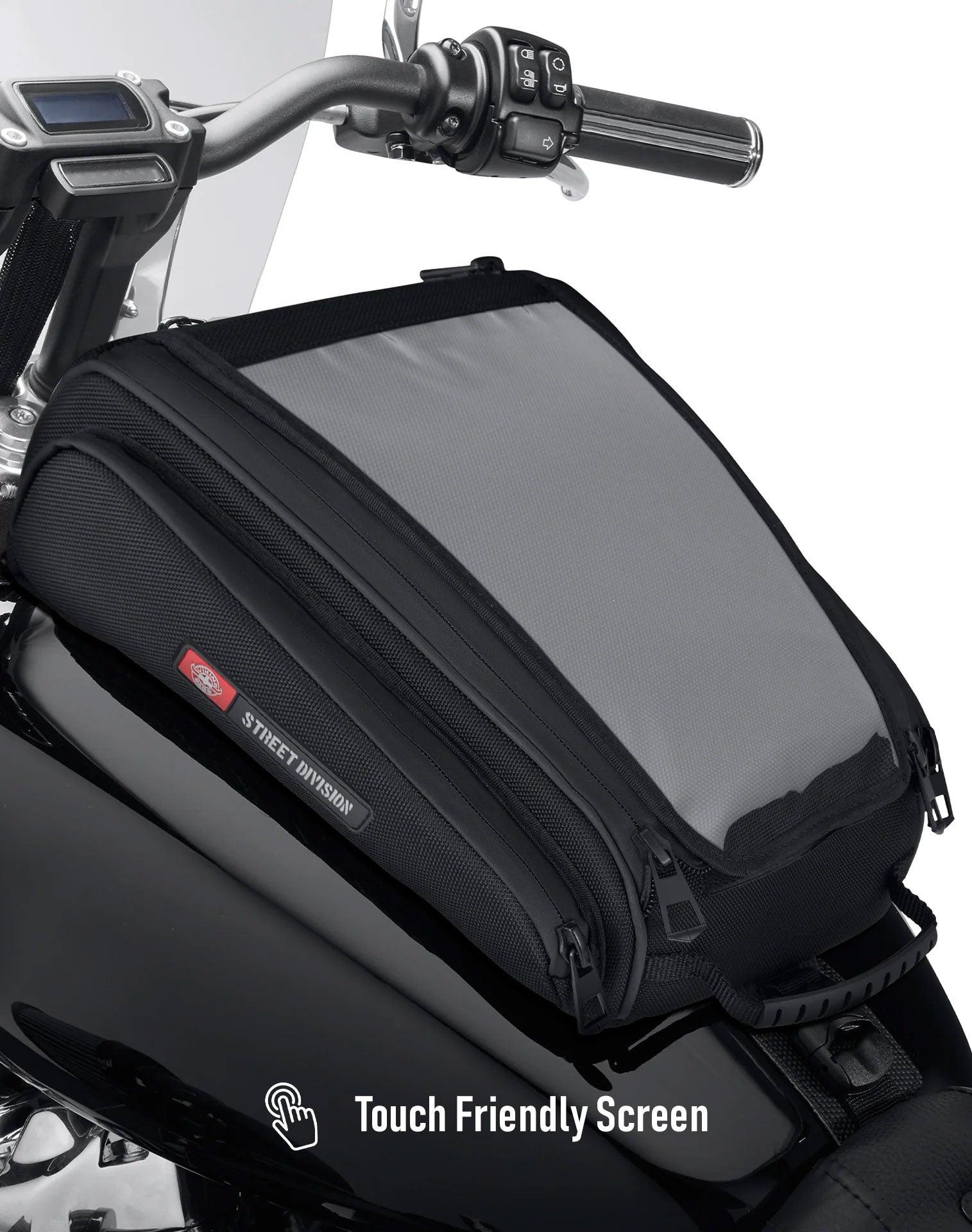 Viking Voyage Motorcycle Tank Bag for Harley Softail