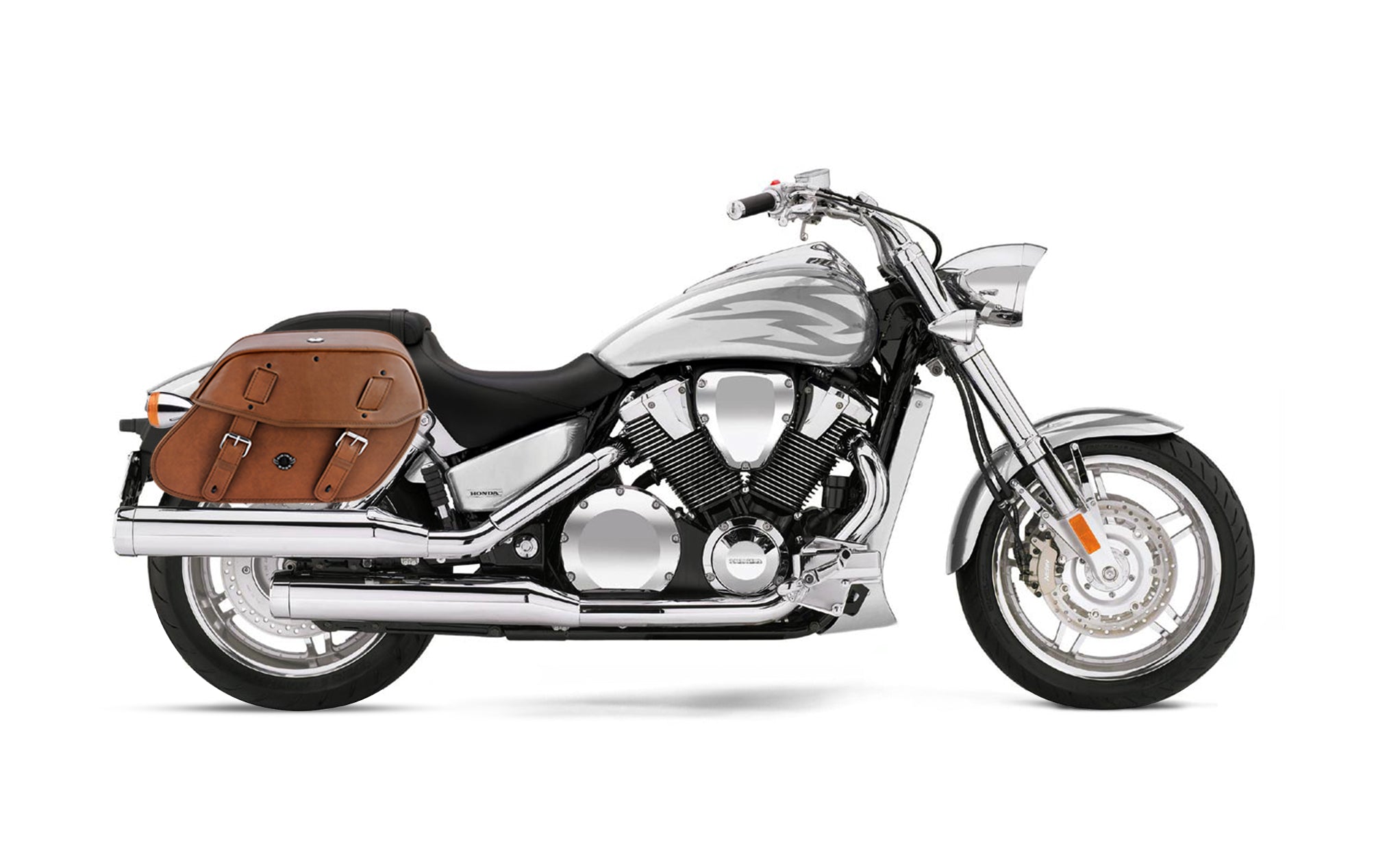 Honda vtx deals hard saddlebags