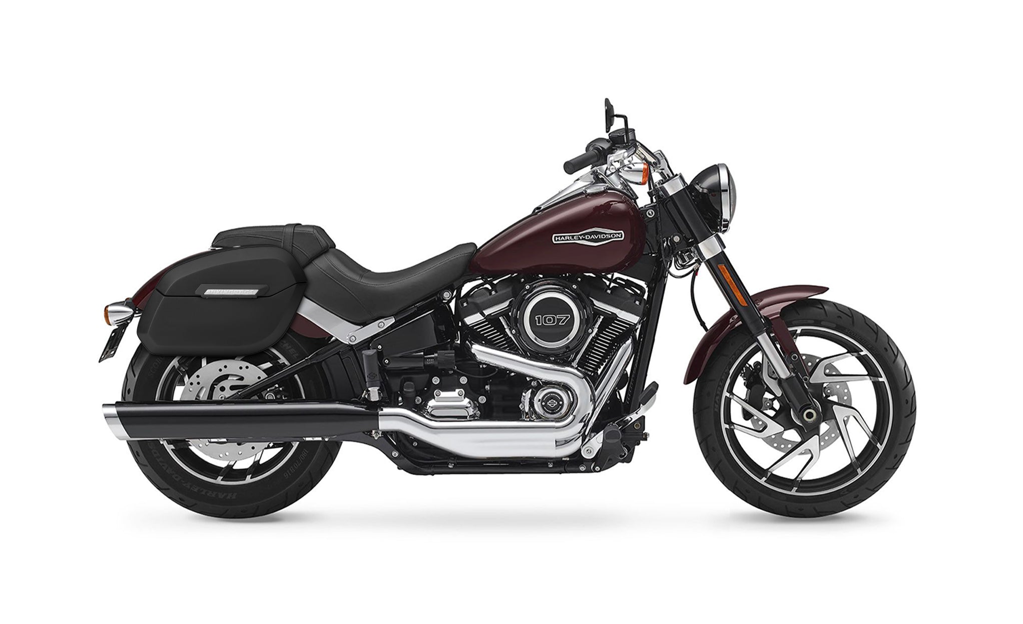 Viking 32L Darkin Large Quick Mount Harley Softail Sport Glide 