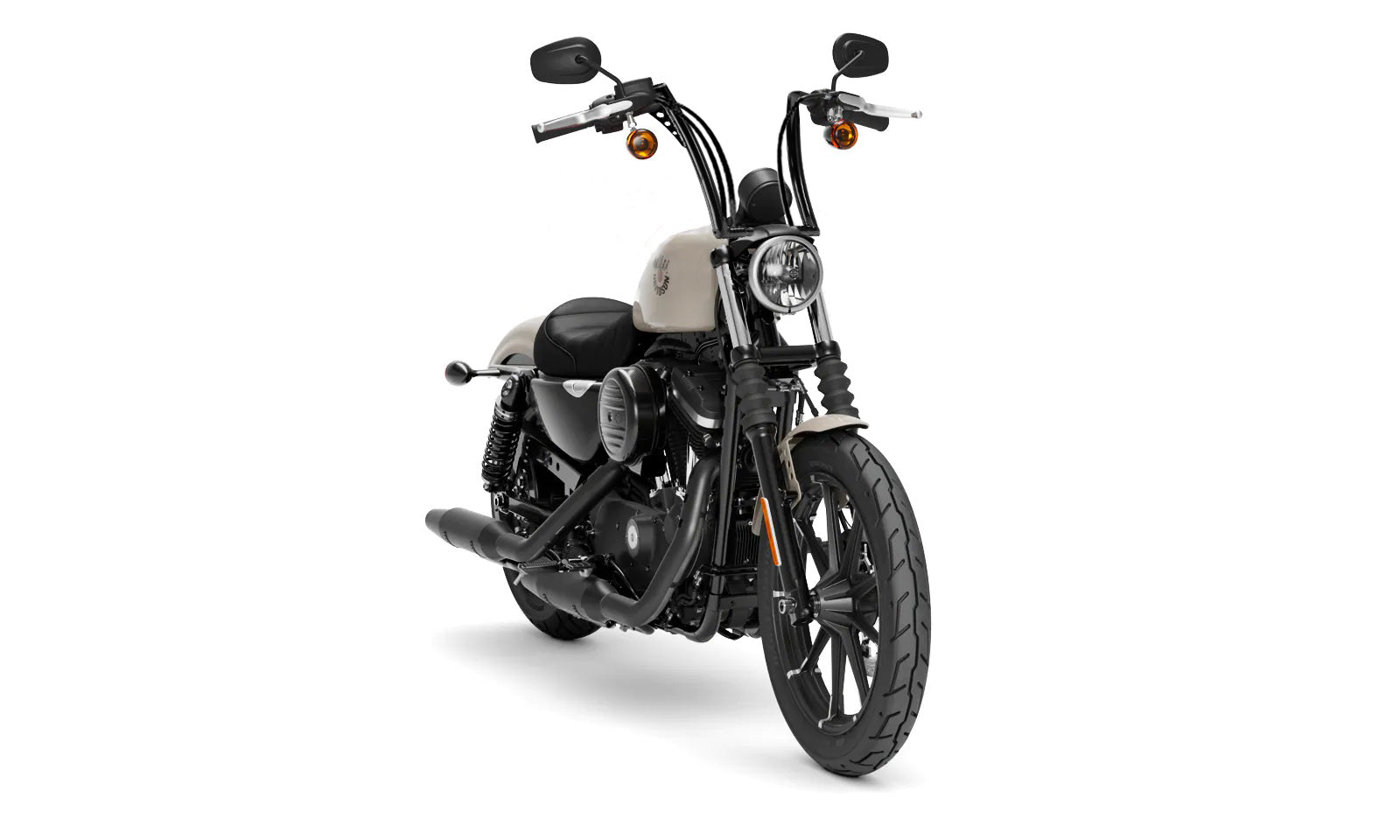 bar end mirrors: Mamba matte carbon round bar end mirrors compatible for  Harley Sportster S Nightster 2021