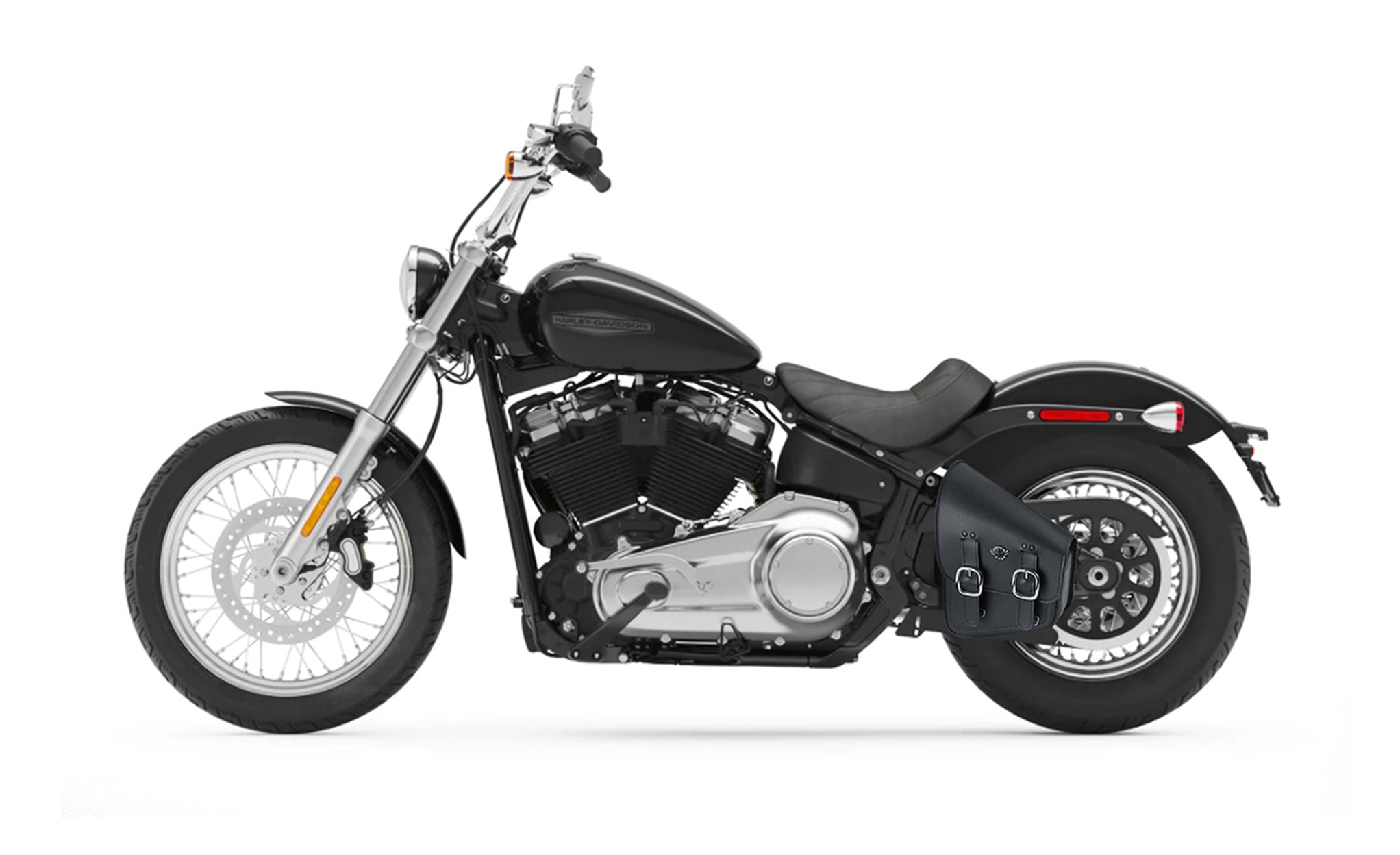 Softail deluxe swingarm deals bag