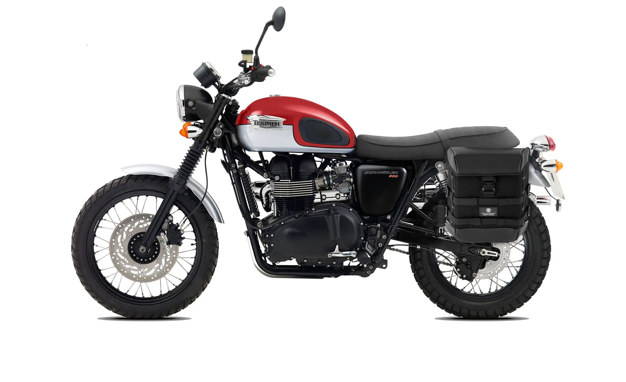 Triumph scrambler saddle on sale bag